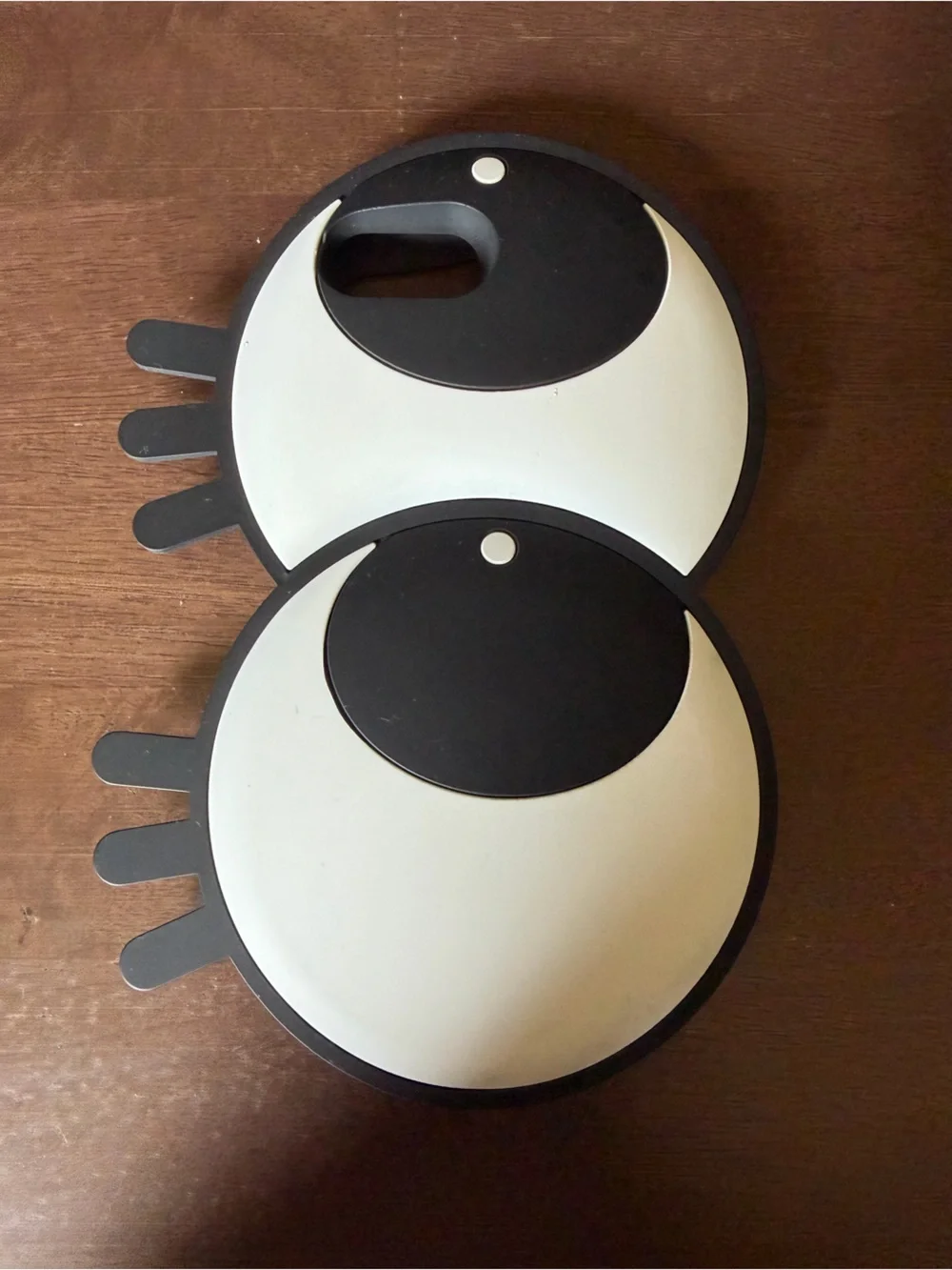 Black & White Silicone Phone Case